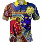Brisbane Broncos Vs North Queensland Cowboys Custom Polo Shirt - The Best of The Best Polo Shirt
