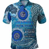 Cronulla-Sutherland Sharks Custom Polo Shirt - Sharkies for Life Polo Shirt