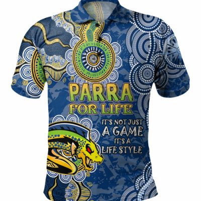 Australia Parramatta Custom Polo Shirt - Run To Parradise Polo Shirt
