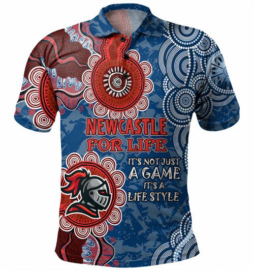 Newcastle Knights Anzac Custom Polo Shirt - Knights Bound Together Polo Shirt Newcastle Knights Anzac Custom Polo Shirt - Knights Bound Together Polo Shirt