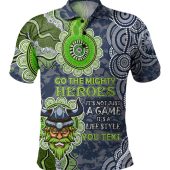 Canberra Raiders Custom Polo Shirt - 2023 Champs Polo Shirt