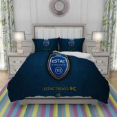 ES Troyes AC Logo Bedding Set