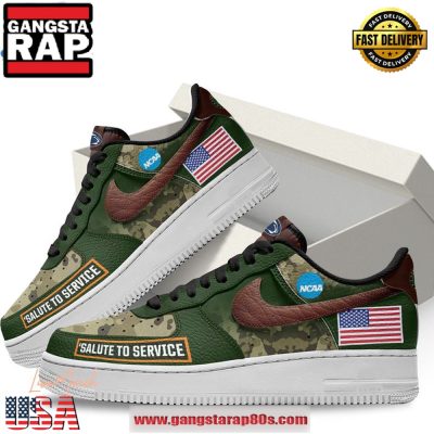 Penn State Salute To Service Air Force 1 Running Sneakers Shoes