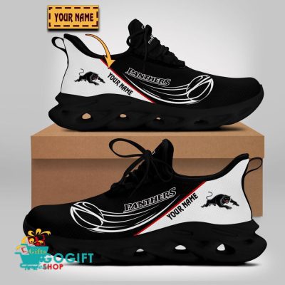 Penrith Panthers Custom Name New Edition Max Soul Shoes