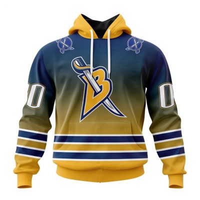Persionalized NHL Buffalo Sabres Special Retro Gradient Design Hoodie