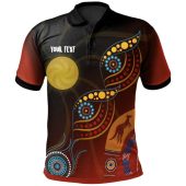 Australia Polo Shirt - Flowers On The Flag
