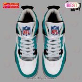 Personalization Nfl Miami Dolphins Air Jordan 4 Hey! You Look Amazing Dear - demo10
