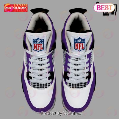 Personalization NFL Minnesota Vikings Air Jordan 4