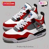 Personalization Nfl San Francisco 49ers Air Jordan 4 Gang Of Rockstars - demo10