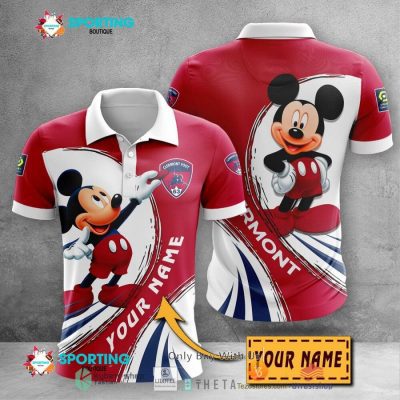 Clermont Foot 63 Custom Name Mickey Polo Shirt