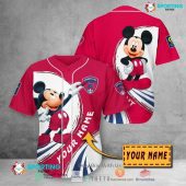 Clermont Foot 63 Custom Name Mickey Baseball Jersey