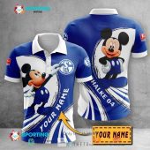 FC Schalke 04 Custom Name Mickey Polo Shirt