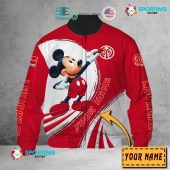 1. FSV Mainz 05 Custom Name Mickey Bomber Jacket