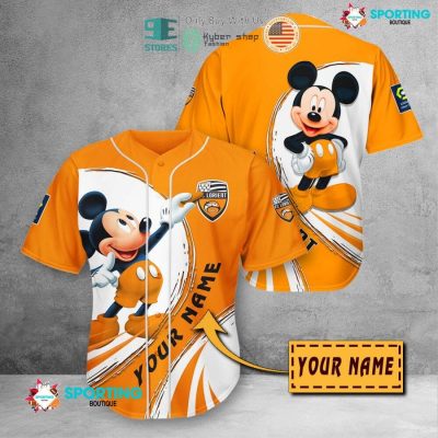 FC Lorient Custom Name Mickey Baseball Jersey