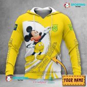 FC Nantes Custom Name Mickey Pullover Hoodie