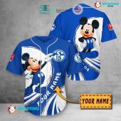 FC Schalke 04 Custom Name Mickey Baseball Jersey