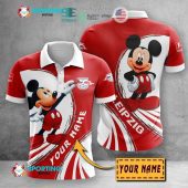 RB Leipzig Custom Name Mickey Polo Shirt