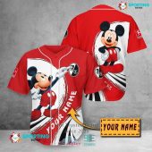 SC Freiburg Custom Name Mickey Baseball Jersey
