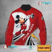 SC Freiburg Custom Name Mickey Bomber Jacket