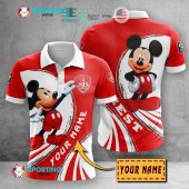 Stade Brestois 29 Custom Name Mickey Polo Shirt