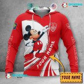Stade Brestois 29 Custom Name Mickey Pullover Hoodie