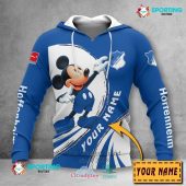 TSG 1899 Hoffenheim Custom Name Mickey Pullover Hoodie