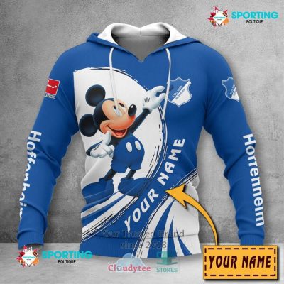 TSG 1899 Hoffenheim Custom Name Mickey Pullover Hoodie