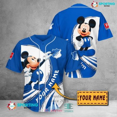 TSG 1899 Hoffenheim Custom Name Mickey Baseball Jersey