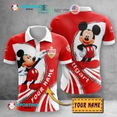 VfB Stuttgart Custom Name Mickey Polo Shirt