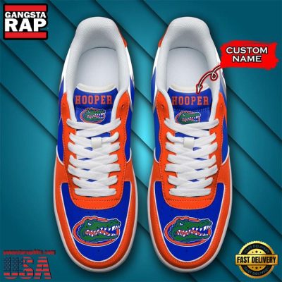 NCAA Custom Name Florida Gators Seminoles Air Force 1 Running Sneakers Shoes