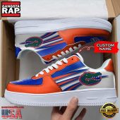 NCAA Custom Name Florida Gators Seminoles Air Force 1 Running Sneakers Shoes