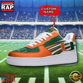 Personalized Name Ncaa Miami Hurricanes Air Force 1 Shoes0303.jpg - demo10