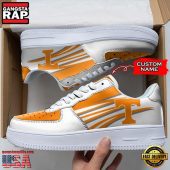 NCAA Custom Name Tennessee Volunteers Air Force 1 Running Sneakers Shoes