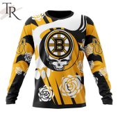 Personalized Nhl Boston Bruins Special Grateful Dead Gathering Flowers Design Hoodie 6 Wqoap.jpg - demo10