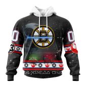 Personalized Nhl Boston Bruins Special Star Wars Design Hoodie Lovely Smile - demo10