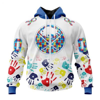 Personalized NHL Buffalo Sabres Special Autism Awareness Design Hoodie