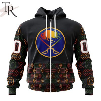 Personalized NHL Buffalo Sabres Special Design For Black History Month Hoodie