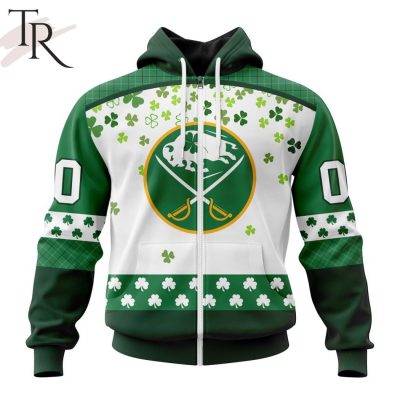 Personalized NHL Buffalo Sabres Special Design For St. Patrick Day Hoodie