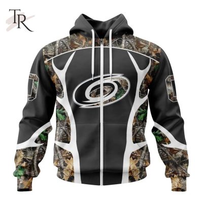 Personalized NHL Carolina Hurricanes Special Camo Hunting Design Tshirts