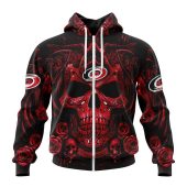 Personalized Nhl Carolina Hurricanes Special Design With Skull Art Hoodie 2 5t8l0.jpg - demo10
