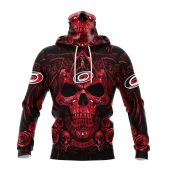 Personalized Nhl Carolina Hurricanes Special Design With Skull Art Hoodie 4 Penks.jpg - demo10
