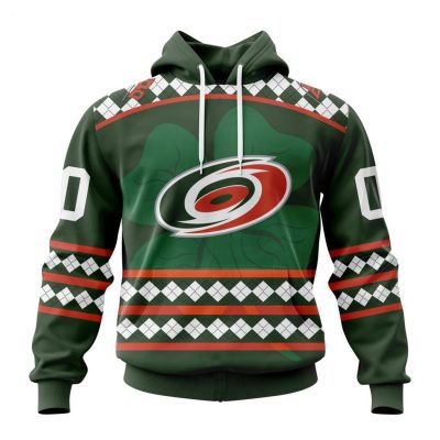 Personalized NHL Carolina Hurricanes Specialized Unisex Kits Hockey Celebrate St Patrick's Day Hoodie