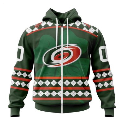 Personalized NHL Carolina Hurricanes Specialized Unisex Kits Hockey Celebrate St Patrick's Day Hoodie