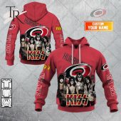 Personalized Nhl Carolina Hurricanes X Kiss Band V2 Style Hoodie 3d 1 Enxeo.jpg - demo10