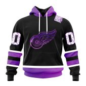 Personalized Nhl Detroit Red Wings Special Black Hockey Fights Cancer Kits T Shirt 1 B6p0d.jpg - demo10