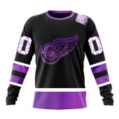 Personalized Nhl Detroit Red Wings Special Black Hockey Fights Cancer Kits T Shirt 6 3qyhv.jpg - demo10