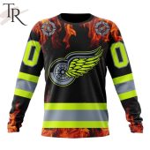Personalized Nhl Detroit Red Wings Special Design Honoring Firefighters Hoodie 6 N26yv.jpg - demo10