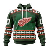 Personalized NHL Detroit Red Wings Specialized Unisex Kits Hockey Celebrate St Patrick's Day Hoodie