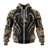 Personalized Nhl Florida Panthers Special Camo Hunting Hoodie You Look Lazy - demo10