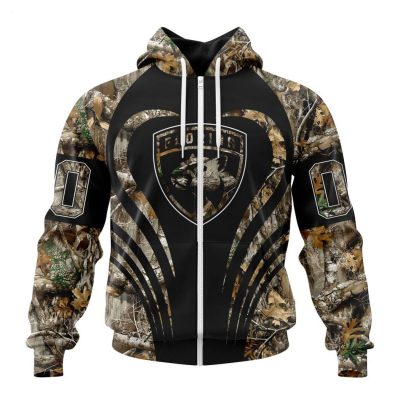 Personalized NHL Florida Panthers Special Camo Hunting Hoodie